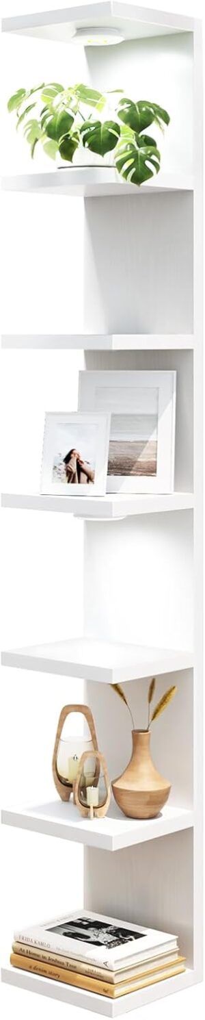 Fixwal 7 Tier Wall Mounted Shelf Un...
