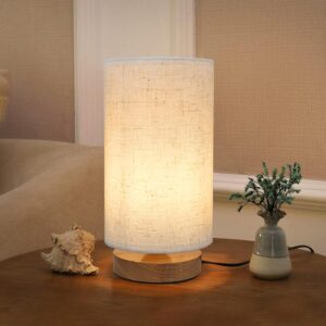 Small Bedside Night Table Lamp for ...