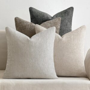 MIULEE Pack of 4 Couch Throw Pillow...