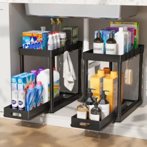2 Pack Pull-Out Storage Organizers,...