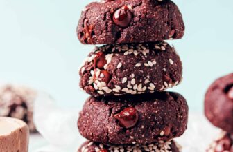 Fudgy Chocolate Tahini Cookies (1 Bowl!)