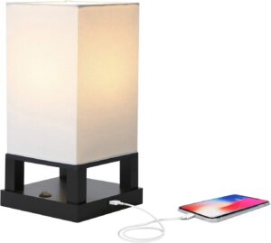 Brightech Maxwell Bedside Lamp with...