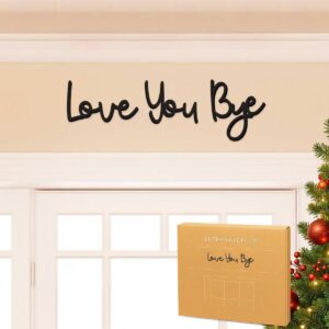 Dripykiaa Love You Bye Wood Sign Ho...