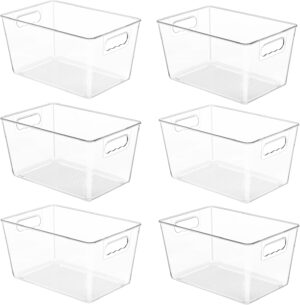 YIHONG 6 Pack Clear Pantry Organize...