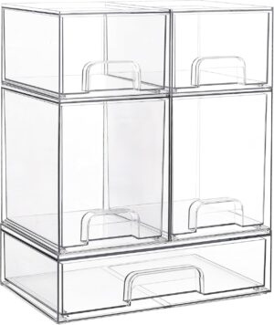 Vtopmart Stackable Storage Drawers ...