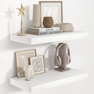 Fun Memories White Floating Shelves...