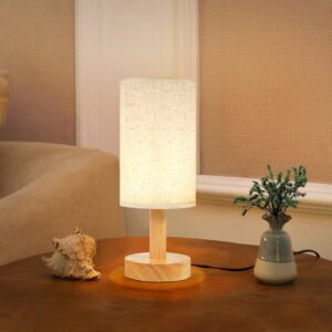 Small Bedside Table Lamp for Bedroo...