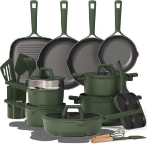 CAROTE 31PCS Pots and Pans Set, Non...