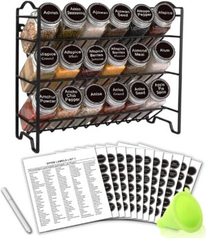 SWOMMOLY Spice Rack Organizer with ...