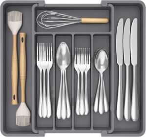 Lifewit Silverware Drawer Organizer...