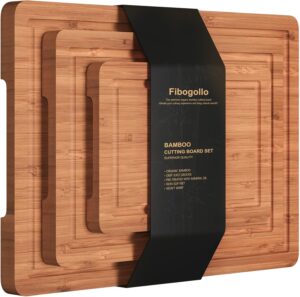 Bamboo Cutting Boards Serving Board...