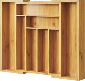 Pipishell Bamboo Expandable Silverw...