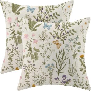 AEIOAE Spring Pillow Covers 18×...