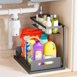 VUSIGN Under Kitchen Sink Organizer...