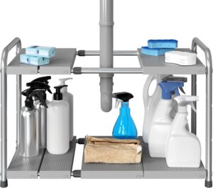 Simple Houseware Under Sink 2-Tier ...