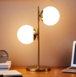 Brightech Sphere Table Lamp for Liv...