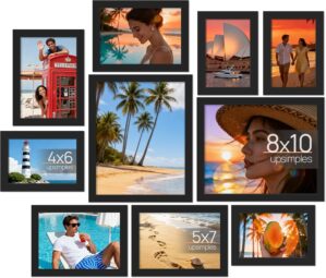 upsimples 10 Pack Picture Frames Co...