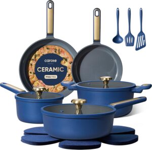 CAROTE Ceramic Cookwar Set, Pots an...