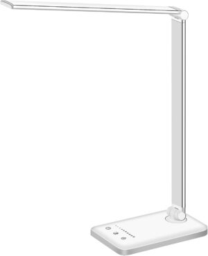 White crown LED Desk Lamp Dimmable ...