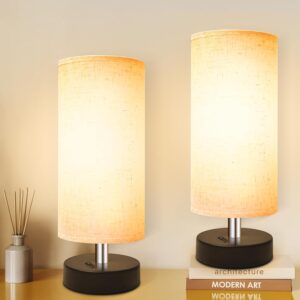 DEGNJU Small Lamp for Bedroom, Beds...
