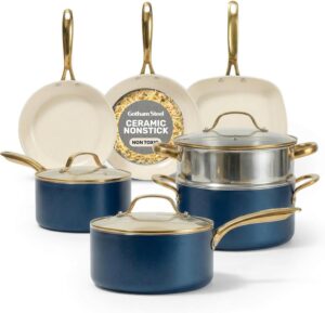 Gotham Steel 12 Pc Ceramic Cookware...