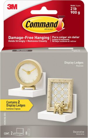 Command Display Ledges, Holds up to...