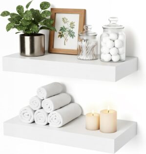 Floating Shelves for Wall White She...