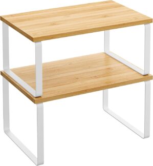 SONGMICS Cabinet Organizer Shelf, S...