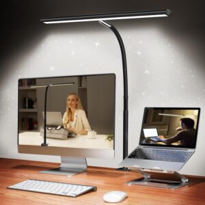 LED Desk Lamp for Office Home, Eye-...