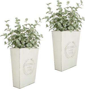 LESEN Set of 2 Farmhouse Metal Wall...