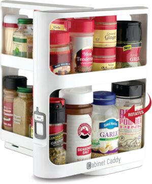 Cabinet Caddy Spice Rack Organizer ...