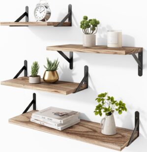 YGEOMER Floating Shelves for Wall M...