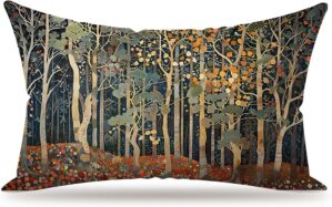 Rustic Autumn Forest Pillow Covers ...
