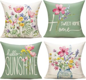 Outdoor Throw Pillow Covers 18×...