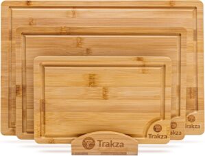 Bamboo Cutting Board Set – Du...