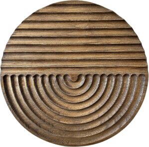 Musanpou Hand-carved Wood Wall Deco...