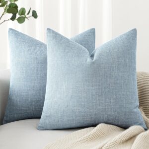 MIULEE Pack of 2 Decorative Linen B...