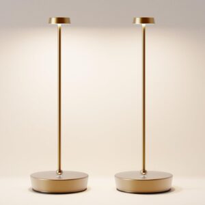 2Pack Cordless LED Table Lamp，Rec...