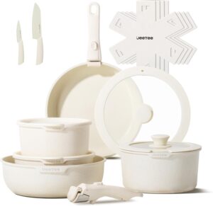 JEETEE Pots and Pans Set Non Stick ...