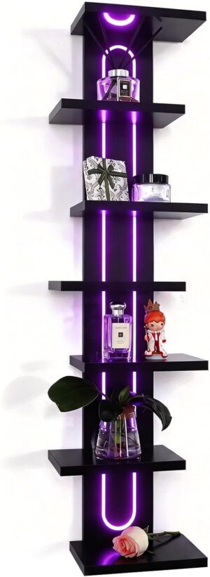 Homaterial 7 Tiers Floating Shelves...