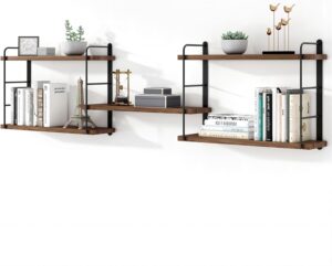 MXCSE Wall Shelves, Wall Mounted Bo...