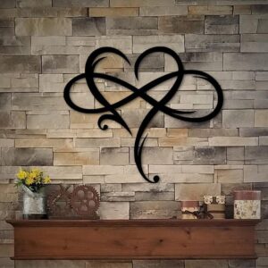 Infinity Heart Wall Decor, Unique I...