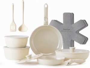 Redchef Ceramic Pots and Pans Set, ...