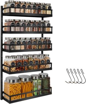 X-cosrack Wall Mount Spice Rack Org...