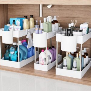 3 Pack Under Sink Organizers and St...