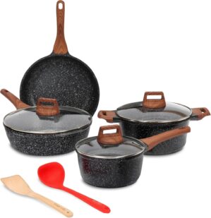 ESLITE LIFE Nonstick Cookware Sets,...
