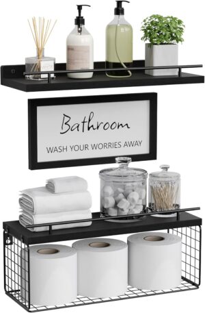 WOPITUES Floating Shelves for Wall ...