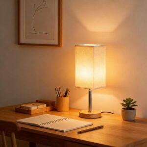 Small Table Lamp for Bedroom, Bedsi...