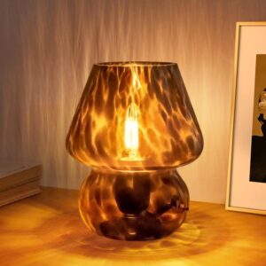 ONEWISH Mushroom Lamp Small Vintage...