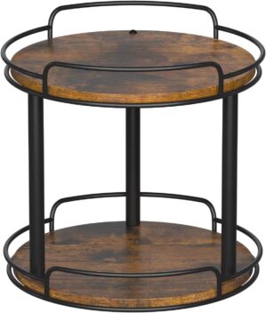 LAMU 10” Wood Lazy Susan Turn...